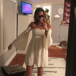 Urban Outfitters off the shoulder dress